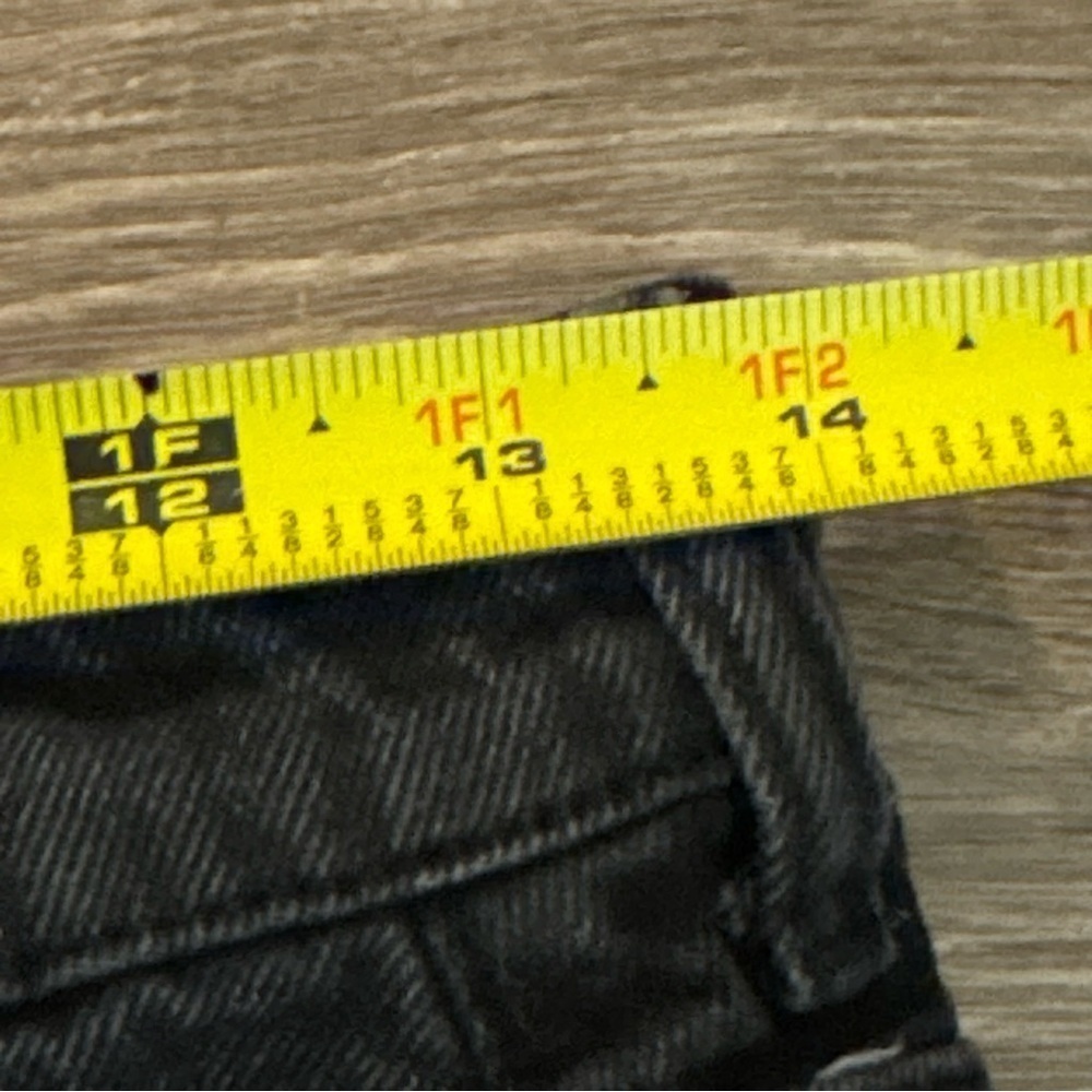 H&M Black Denim Jean Cutoff Shorts - Picture 13 of 15
